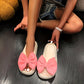 Groene Kawaii Strik Slippers - Lily