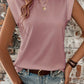 Wit Cap Sleeve T-Shirt - Alina