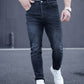 Blauwe Skinny Jeans - Max