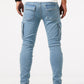 Donkergrijze Cargo Jeans - Liam