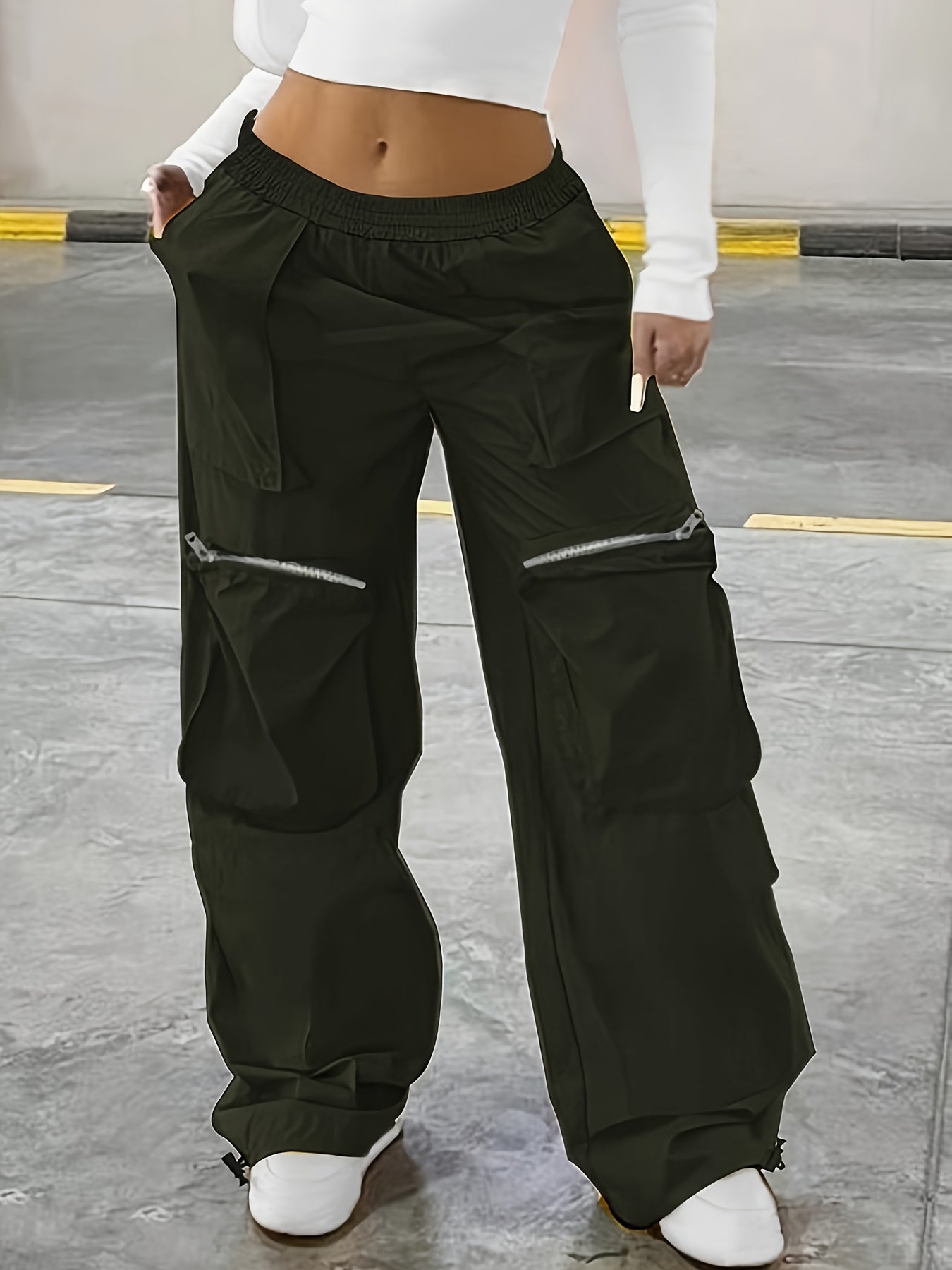 Army Groene Cargo Broek - Lisa