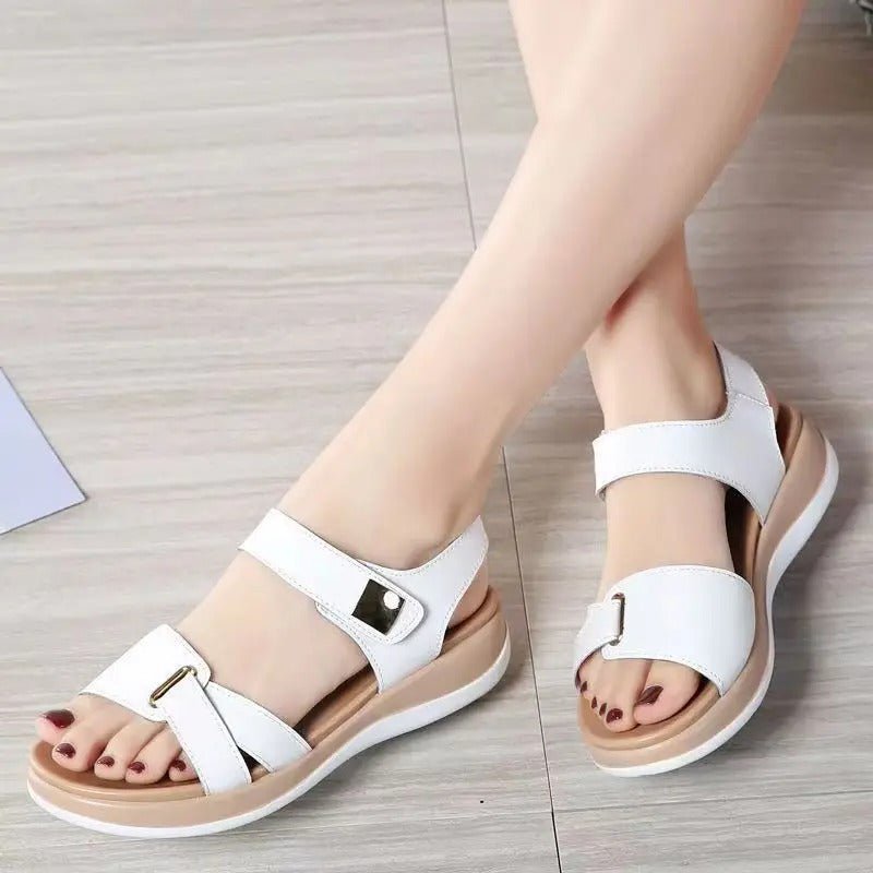 Beige Comfort Sandalen - Lena