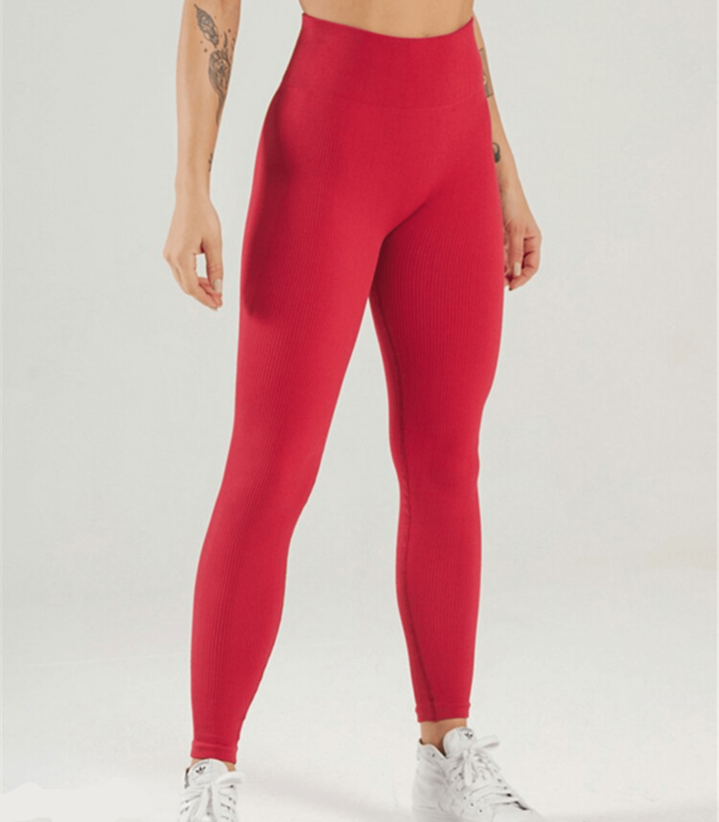 Chique Geribbelde Yoga Legging