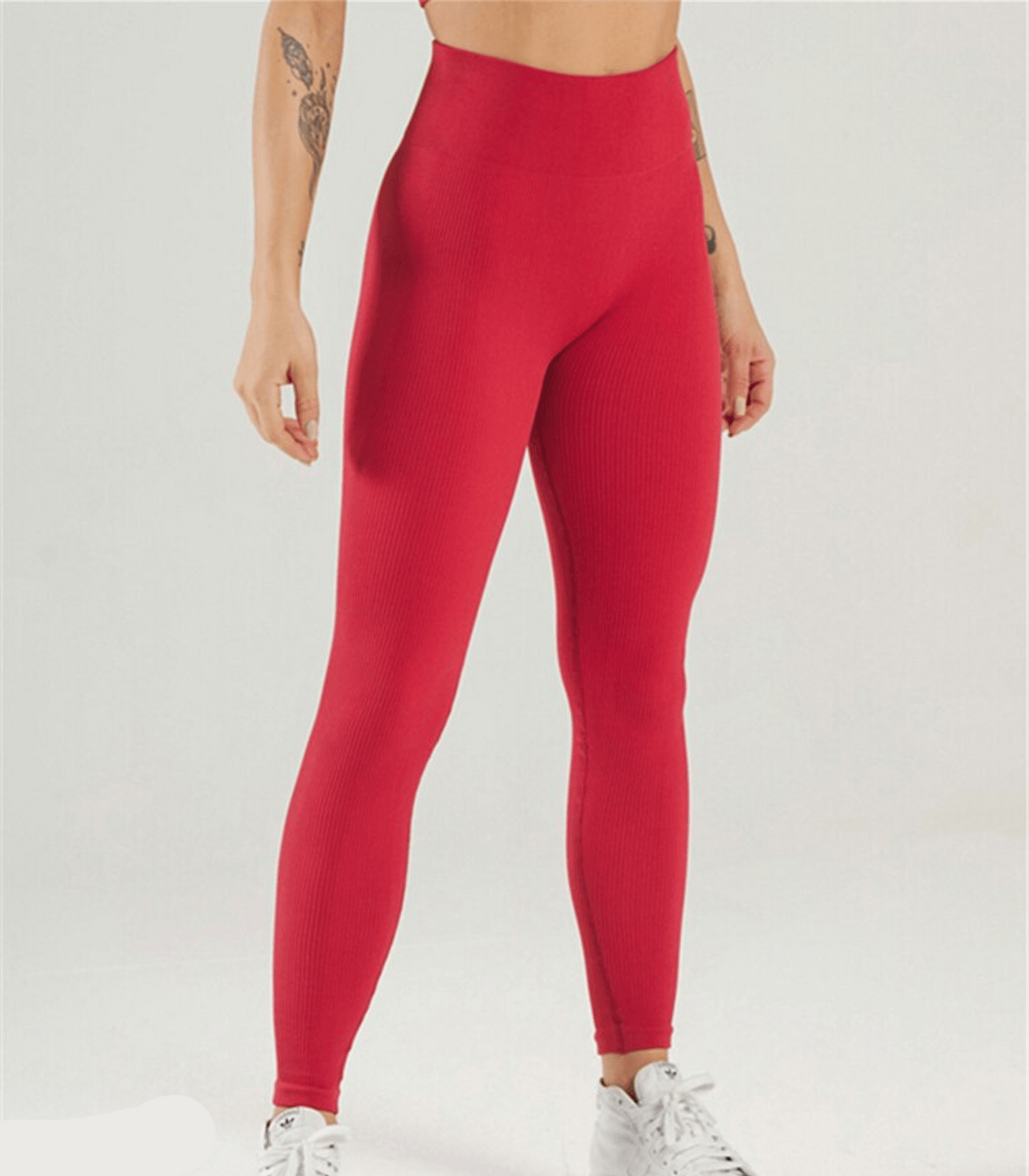 Chique Geribbelde Yoga Legging