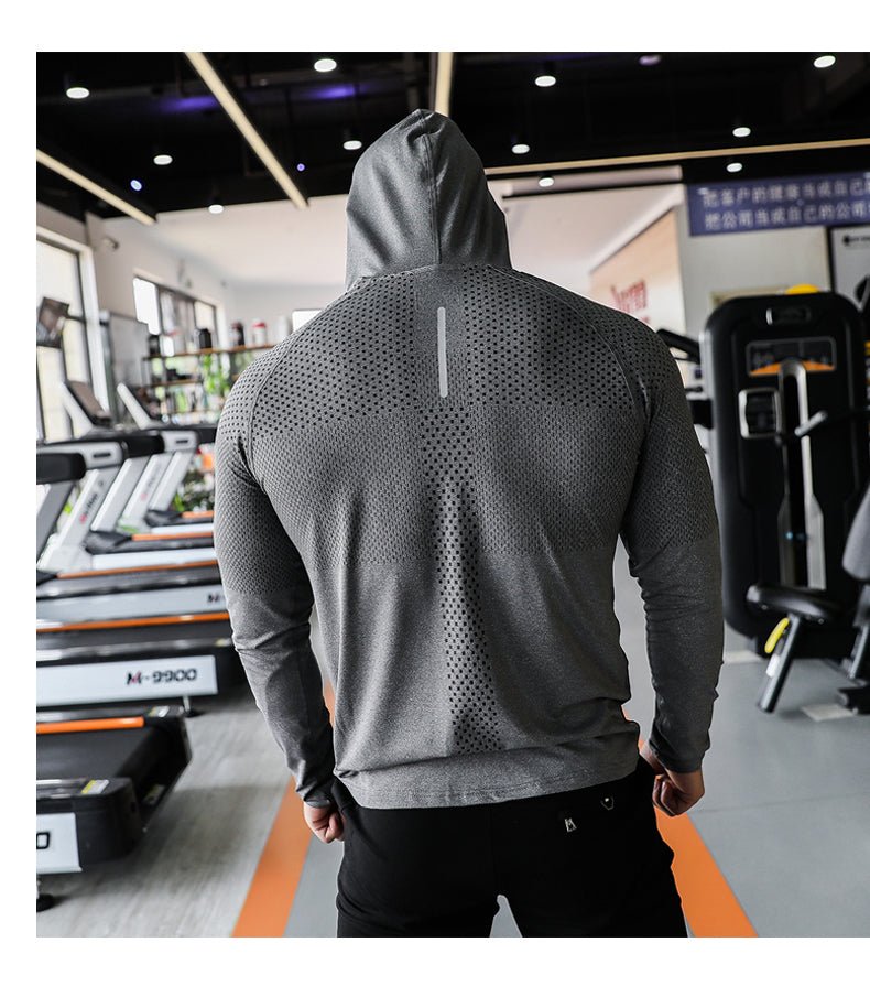 FlexFit Tech Hoodie: Ademend, Vochtregulerend Spiercomfort