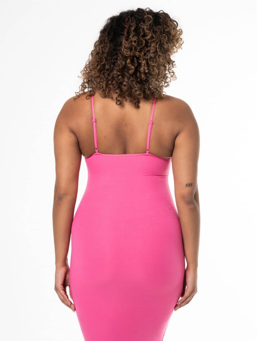 Fleur - Zwarte Shapewear Maxi Jurk