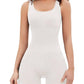 Lara - Zwarte Vierkante Hals Shapewear Jumpsuit