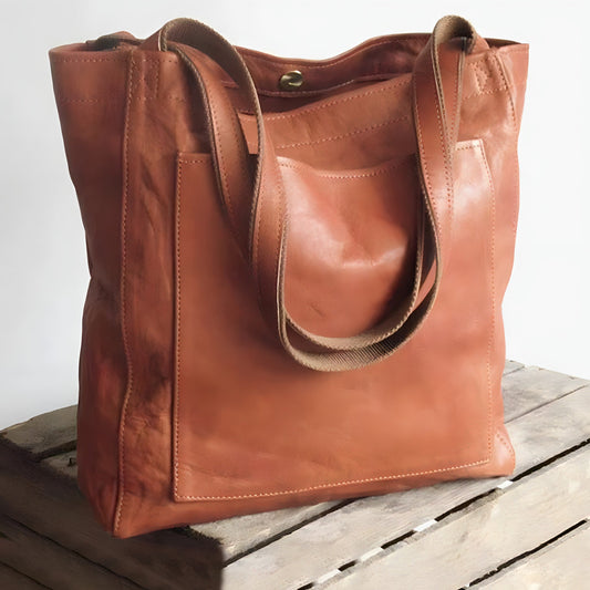 Elegante Handgemaakte Leren Tas