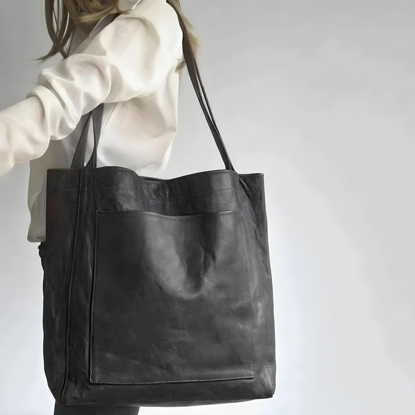 Elegante Handgemaakte Leren Tas