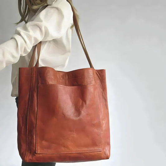 Elegante Handgemaakte Leren Tas