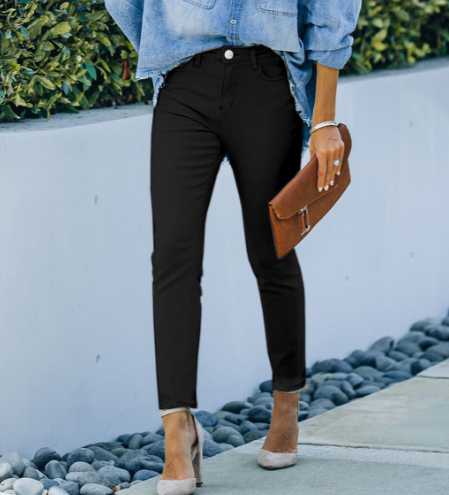 Zwarte Skinny Jeans - Emma