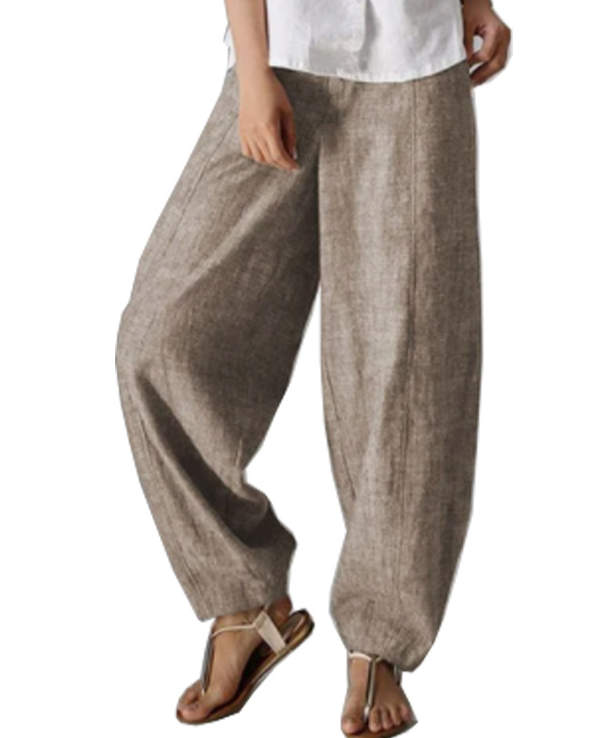 Chique Linnen Casual Broek - Puur Comfort & Stijl