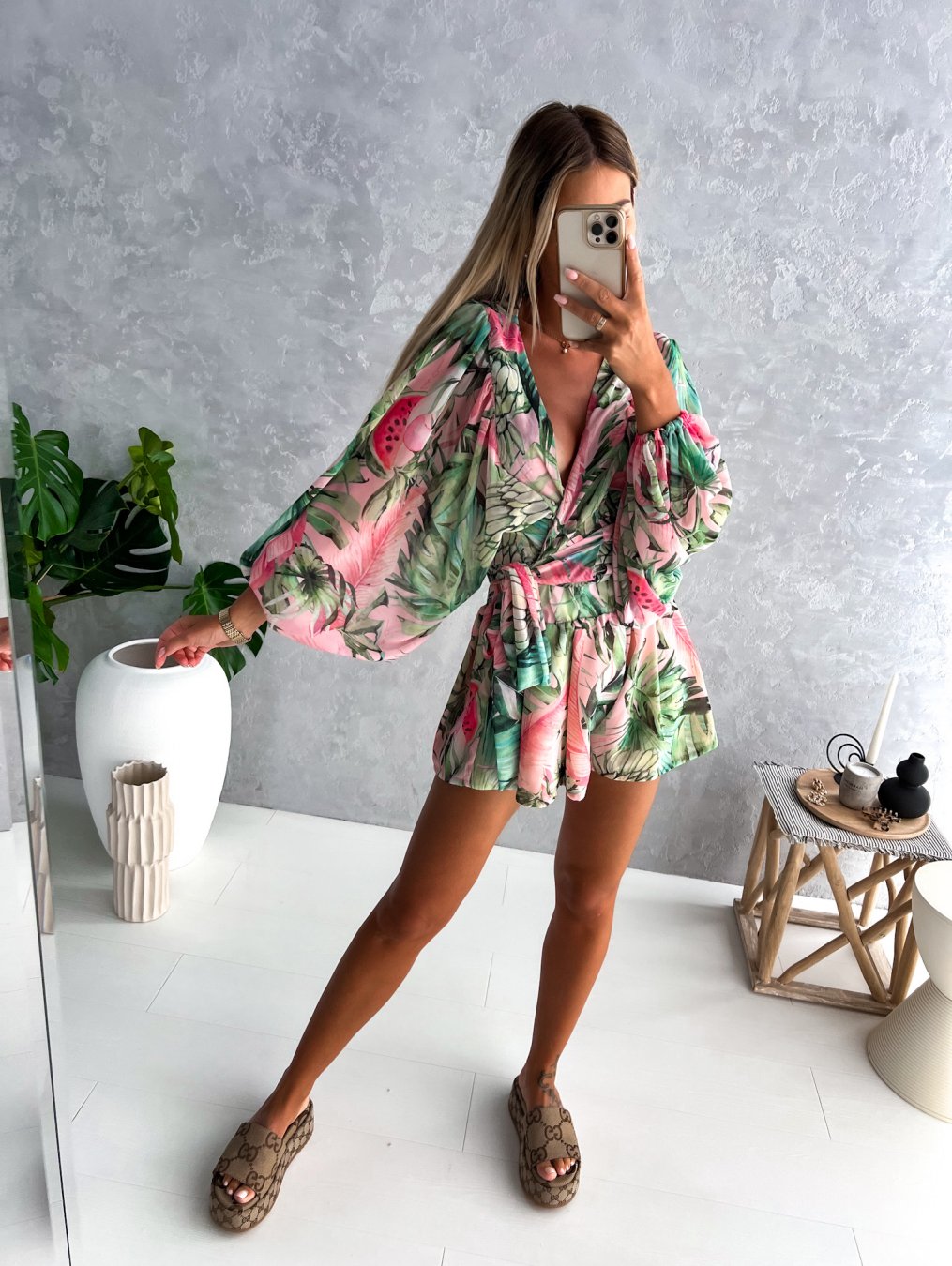 Zomerse Strand Playsuit: Chic & Comfortabel