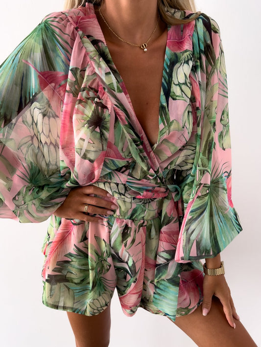 Zomerse Strand Playsuit: Chic & Comfortabel