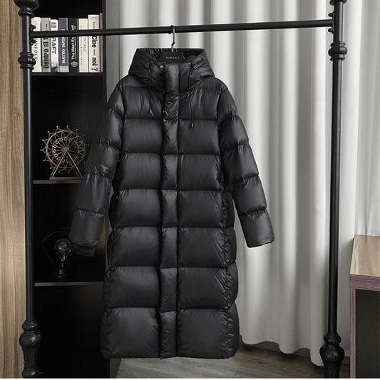 Luxe Goud-Accent Puffer: Innovatief, Warm en Functioneel Winterkleding