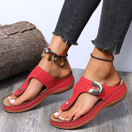 StrideEase: Premium Comfort Orthopedische Sandalen