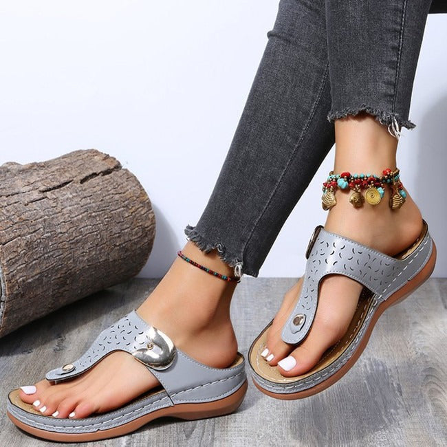 StrideEase: Premium Comfort Orthopedische Sandalen