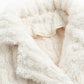 Gezellige Elegantie: Luxe Dames Winterjas met Sherpa Voering en Chique Revers met Zakken