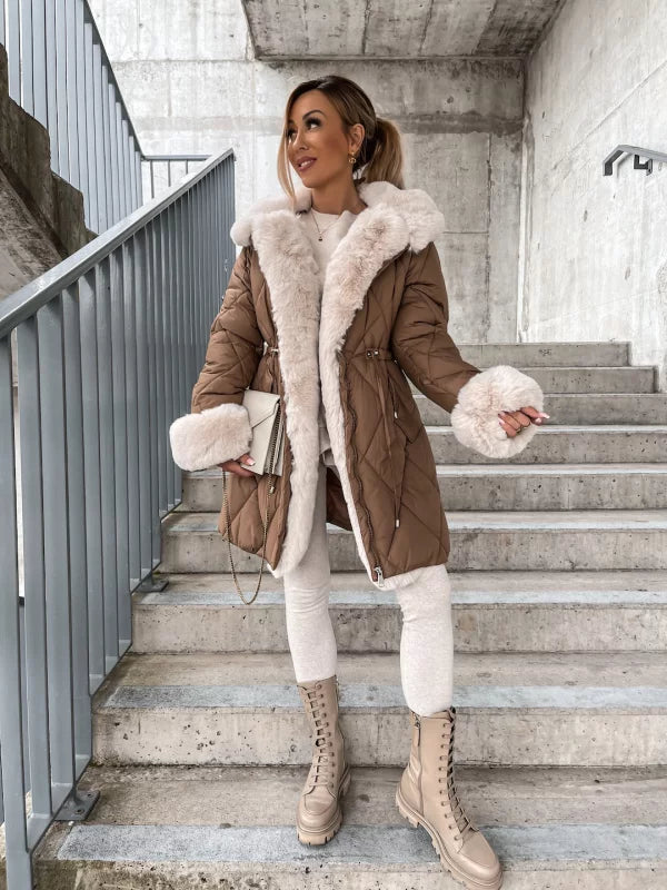 Chique Carly Parka: Moderne Elegantie Ontmoet Gezellige Warmte voor Herfst & Winter