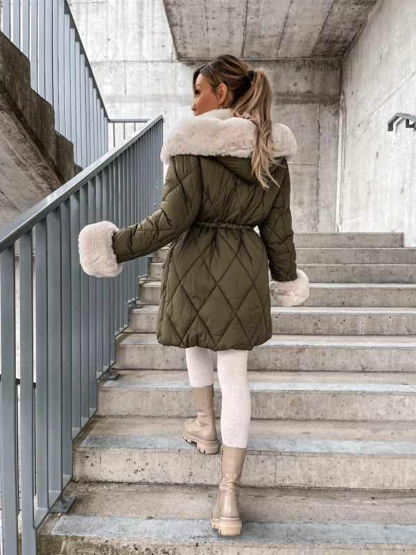 Chique Carly Parka: Moderne Elegantie Ontmoet Gezellige Warmte voor Herfst & Winter