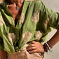 Vera - Blauwe Trendy Blouse