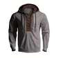 Tijdloze Lace-Up Hoodie