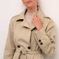 Stijlvolle Lange Trenchcoat - Perfecte Pasvorm & Elegant Lang