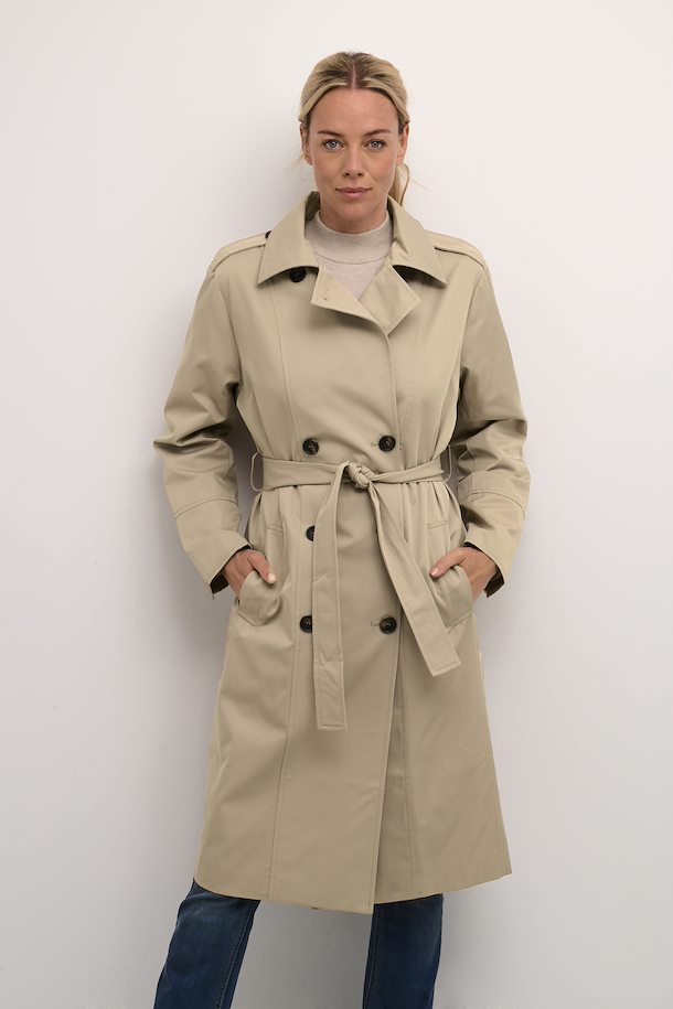 Stijlvolle Lange Trenchcoat - Perfecte Pasvorm & Elegant Lang