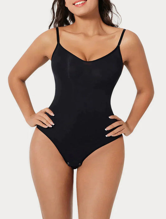 Elena - Zwart Figuurcorrigerende Bodysuit