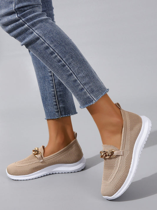 Shiela - Stijlvolle Beige Orthopedische Schoenen