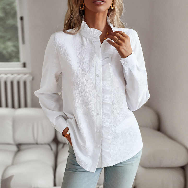 Chique Elegante Blouse: Elegante Verfijning Ontmoet Comfort