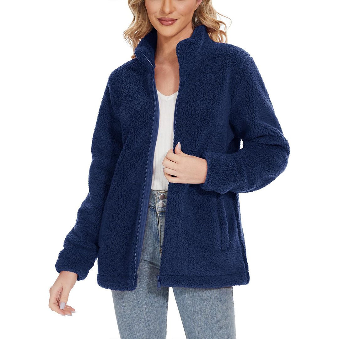 Gezellige Sherpa Fleece Jacks voor Vrouwen - Jouw ultieme wintergezel!