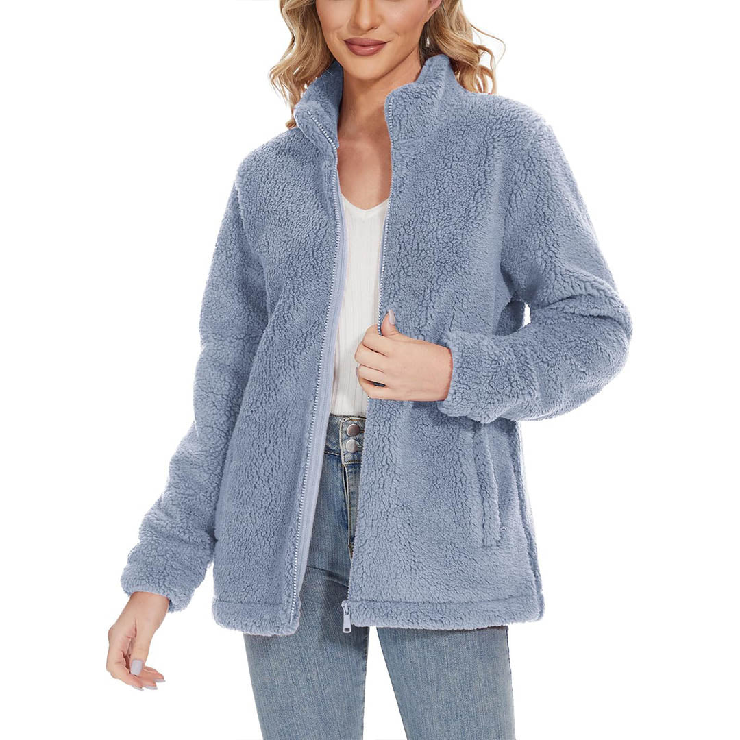 Gezellige Sherpa Fleece Jacks voor Vrouwen - Jouw ultieme wintergezel!