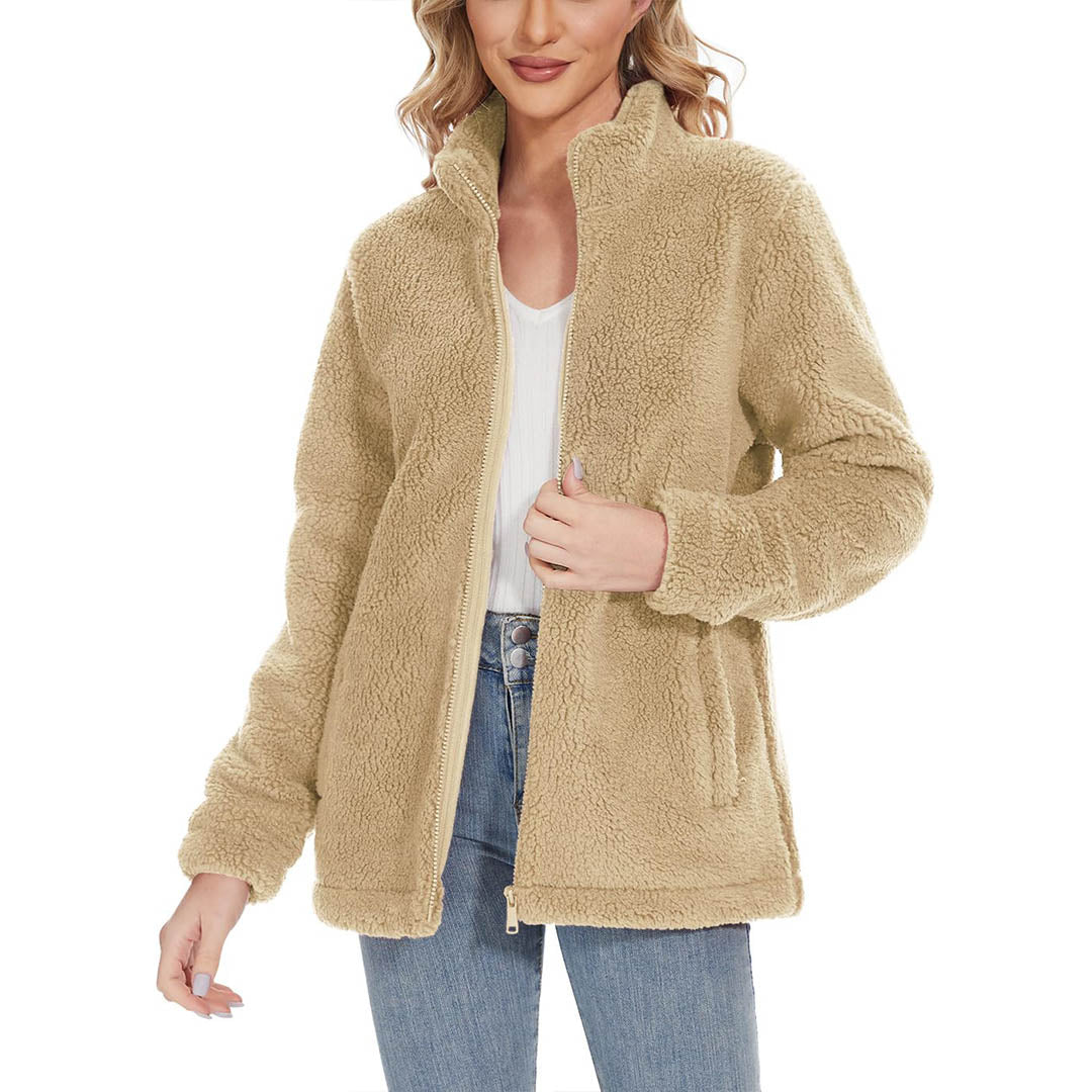 Gezellige Sherpa Fleece Jacks voor Vrouwen - Jouw ultieme wintergezel!