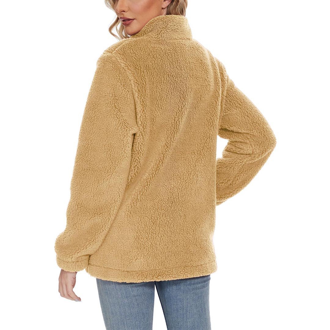 Gezellige Sherpa Fleece Jacks voor Vrouwen - Jouw ultieme wintergezel!